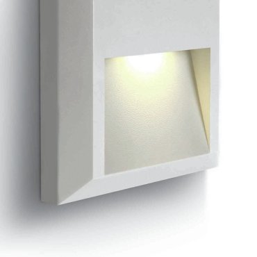ONE Light Outdoor Dark Lights - Außenwandleuchte - 12,5 x 2,7 x 12,5 cm - 2W LED inkl - IP65 - anthrazit