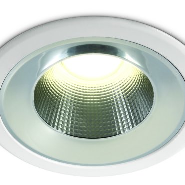 ONE Light Dark Light Project - Einbaustrahler - Ø 235 mm, Ø 210 mm Einbaumaß - 25W LED inkl. - IP54 - weiß - weiße Lichtfarbe