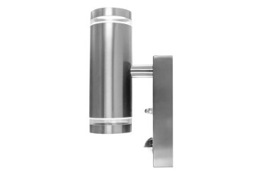 Integral LED Malaga – außenwandleuchte mit bewegungsmelder – mit sensor-override-funktion – 6,8 x 11,6 x 21,6 cm – IP54 – edelstahl