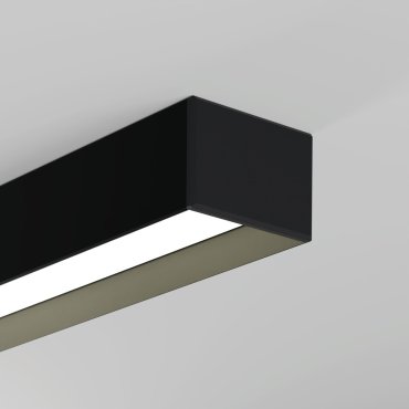 Klus Giza-ll-zmg - LED-Profil - 3,12 x 2,16 cm - schwarz