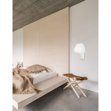Nova Luce Logan - Wandleuchte mit Schalter - 25 x 21 x 32 cm - weiß