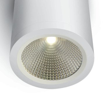 ONE Light COB Outdoor Ceiling Cylinders - Außen-Deckenleuchte - Ø 9 x 10 cm - 10W LED inkl. - IP54 - weiß