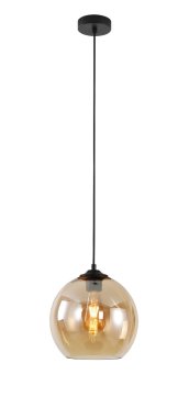 Artdelight Marino - Pendelleuchte - Ø 25 x 176 cm - bernsteinfarben