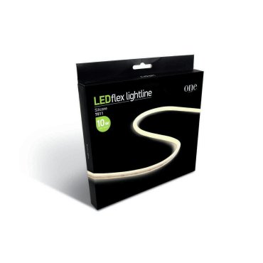 ONE Light Flex Lightline - 1 cm breit, 500 cm lang - 24Vdc - dimmbar - 10W LED pro Meter - IP67 - 3000K