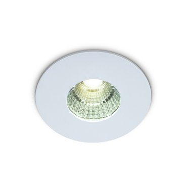 ONE Light COB IP54 Range - Einbaustrahler - Ø 95 mm, Ø 68 mm Einbaumaß - 7W LED inkl. - IP54 - weiß