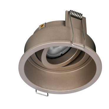 Artdelight Rex - Einbaustrahler - Ø 92 mm, Ø 86 mm Einbaumaß - champagnerfarben
