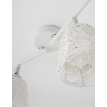 Nova Luce Sion - Aufbaustrahler 4L - 81 x 11 x 20 cm - sandweiß