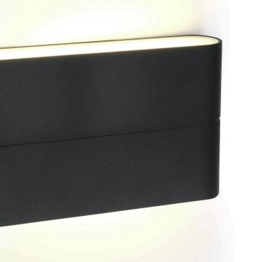 ONE Light Outdoor Slim Range - Außenwandleuchte - 17,5 x 9 x 2,8 cm - 2 x 6W LED inkl. - IP54 - anthrazit