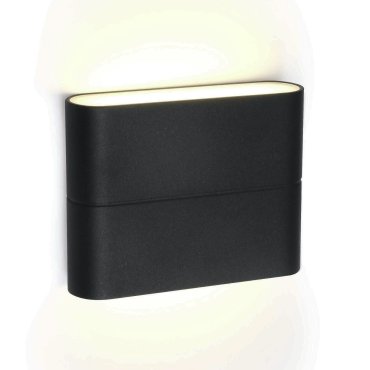 ONE Light Outdoor Slim Range - Außenwandleuchte - 11,5 x 9 x 2,8 cm - 2 x 3W LED inkl. - IP54 - anthrazit