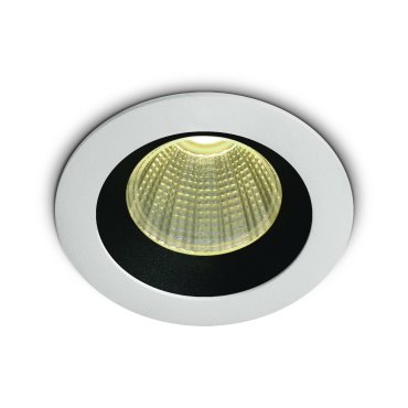 ONE Light 3W Dark Light Range - Einbaustrahler - Ø 50 mm, Ø 44 mm Einbaumaß - inkl. 3W LED - weiß und schwarz