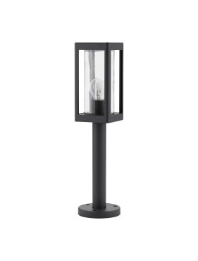 Nova Luce Figo - Gartenpfosten - 11 x 50 x 11 cm - IP54 - dunkel anthrazit