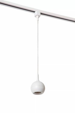 Lucide Track Favori Pendelleuchte - Ø 9 x 145 cm - 1-Phasen-Schienensystem - weiß