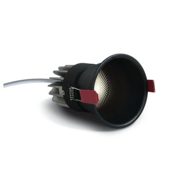 ONE Light Dark Light Pro Range - Einbaustrahler - Ø 75 mm, Ø 68 mm Einbaumaß - inkl. 10W LED - schwarz