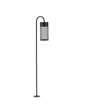 Nova Luce Motley - Gartenleuchte - Ø 10 x 100 x 18,5 cm - 9W LED inkl. - IP65 - Sand schwarz