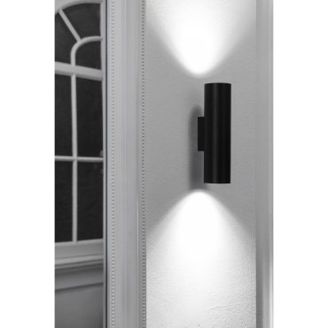 Faro Stan - Wandleuchte - 6 x 7,2 x 22,5 cm - mattschwarz