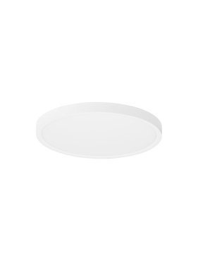 Nova Luce Dixie CCT - deckenleuchte - Ø 30 x 2,5 cm - 24W LED inkl. - sand weiß