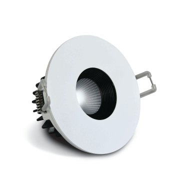 ONE Light COB Range Einbaustrahler - Ø 88 mm, Ø 75 mm Einbaumaß - 8W LED inkl. - IP54 - weiß