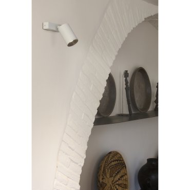 Faro Stan - Aufbaustrahler 1L - 17,5 x 14,2 x 9,8 cm - mattweiß