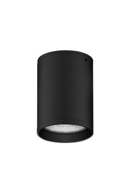 Nova Luce Dara - Außen-Deckenleuchte - Ø 8 x 11 cm - 9W LED inkl. - IP54 - dunkel anthrazit