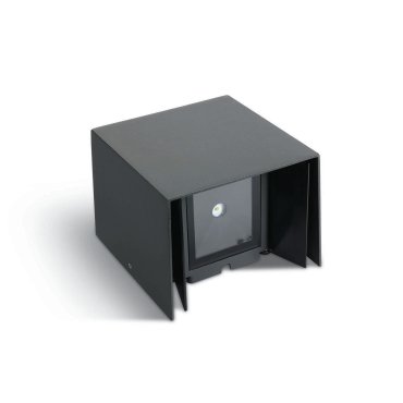 ONE Light Indoor/Outdoor Adjustable Beams - Außenwandleuchte - 14 x 10,5 x 14,5 cm - 2 x 3W LED inkl. - IP54 - anthrazit