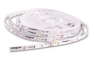 Integral LED Leiste - 1 cm breit, 500 cm lang - 24Vdc - 12 W pro Meter - IP20 - 3000K