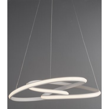 Nova Luce Menton - Hängeleuchte - Ø 52 x 120 cm - 43W dimmbare LED inkl. - sandweiß