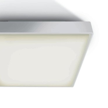 ONE Light E27 Plafo Outdoor Square - Deckenleuchte für den Außenbereich - 29,5 x 29,5 x 10,5 cm - IP65 - weiß