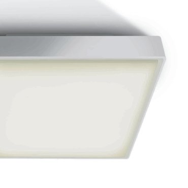 ONE Light E27 Plafo Outdoor Square - Deckenleuchte für den Außenbereich - 22,1 x 22,1 x 9,3 cm - IP65 - weiß