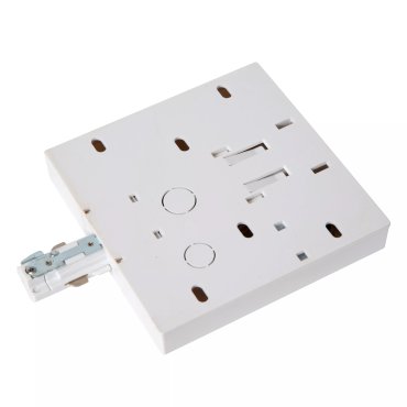 Lucide Stromschienen-Starter oder -Mitteleinspeisung - 1-Phasen-Schienensystem - 230V - weiß