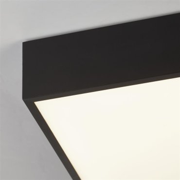 Searchlight Zeus - Deckenleuchte - 30 x 30 x 6 cm - 16W LED inkl - IP44 - schwarz und opal