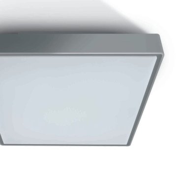 ONE Light Emergency LED Plafo - Außen-Deckenleuchte - 29,5 x 29,5 x 8 cm - 15W LED inkl - IP65 - grau