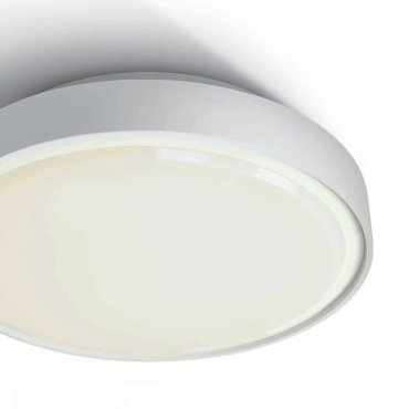 ONE Light E27 Plafo Outdoor - Außen-Deckenleuchte - Ø 30 x 9,3 cm - IP65 - weiß