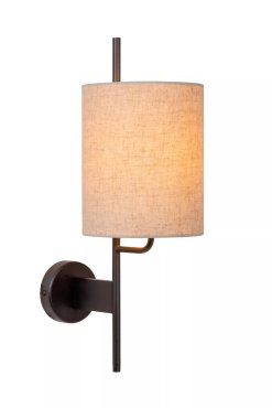 Lucide Magic - Wandleuchte mit USB-Ladestation - 31 x 18 x 58 cm - beige