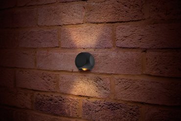 Integral LED Havana – außenwandleuchte – 7 x 5,05 x 8,16 cm – 6W LED inkl. – IP54 – anthrazit