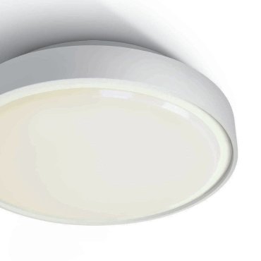 ONE Light E27 Plafo Outdoor - Außen-Deckenleuchte - Ø 26 x 9,3 cm - IP65 - weiß