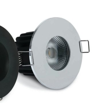 ONE Light Fire Rated Range - Einbaustrahler - Ø 83 mm, Ø 68 mm Einbaumaß - 6W LED inkl. - IP65 - weiß