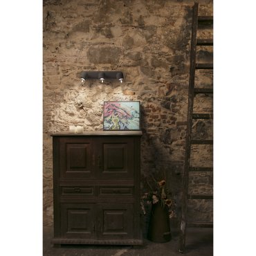 Faro Stone - Aufbaustrahler 3L - 48 x 13 x 13,5 cm - grau