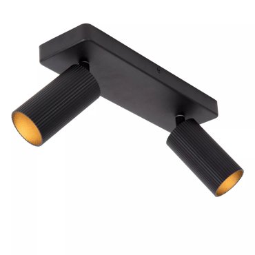 Lucide Clubs - Aufbaustrahler - 31 x 9 x 14,9 cm - schwarz
