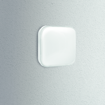Century Italia Simply - Wand-/Deckenleuchte - 22 x 7,3 x 22 cm - 24W LED inkl. - IP65 - weiß
