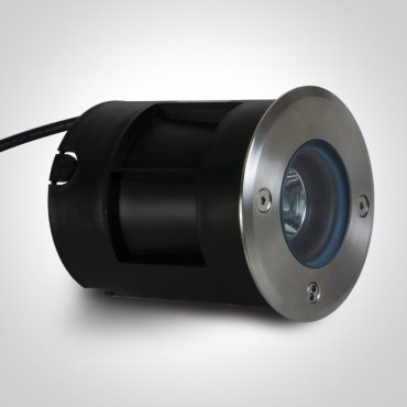 ONE Light Inground Tiltable Range - Bodenspot für den Außenbereich - Ø 100 mm, Ø 90 mm Einbaugröße - 3W LED inkl. - IP67 - Edelstahl