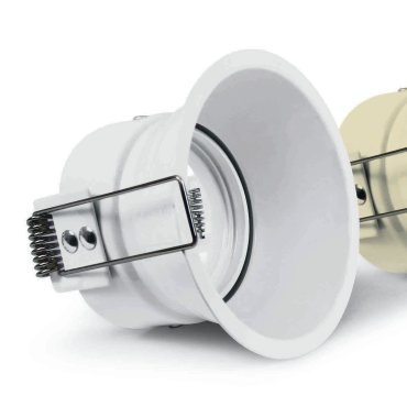 ONE Light Semi Trimless Dark Light Range - Einbaustrahler - Ø 82 mm, Ø 75 mm Einbaumaß - weiß