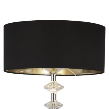 Searchlight New Orleans - Stehleuchte - 157,5 cm - Schwarz und Chrom
