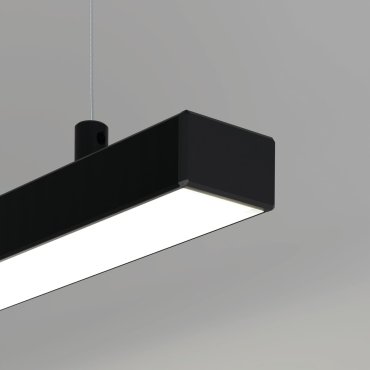 KLUS Glaza-ll - LED-Profil - 2,62 x 1,62 cm - schwarz