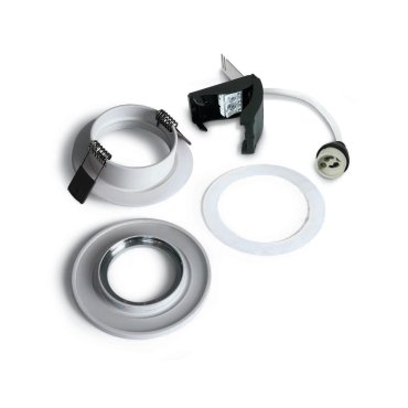 ONE Light Bathroom Range - Einbaustrahler - Ø 84 mm, Ø 68 mm Einbaumaß - IP65 - weiß