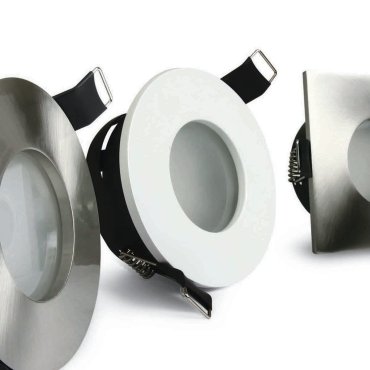 ONE Light Bathroom Range - Einbauspot - Ø 85 mm, Ø 70 mm Einbaumaß - IP44 - weiß