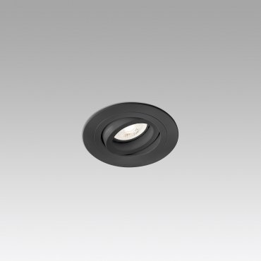 Faro Radon - Einbaustrahler - Ø 92 mm, Ø 80 mm Einbaugröße - mattschwarz