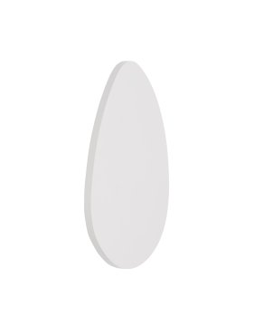Nova Luce Atena - wandleuchte - 24,8 x 23,9 x 3,5 cm - 12W LED inkl. - Sand Weiß