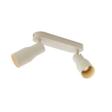 VK Lighting Iluma - Wand- und Deckenleuchte - 27 x 12,8 x 6 cm - beige