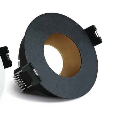 ONE Light Chill Out Range - Einbaustrahler - Ø 79 mm, Ø 70 mm Einbaugröße - Schwarz und Messing