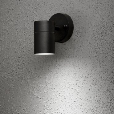 Konstsmide Modena Down – außenwandleuchte – 9,5 x 11,5 x 13,5 cm – IP44 – schwarz